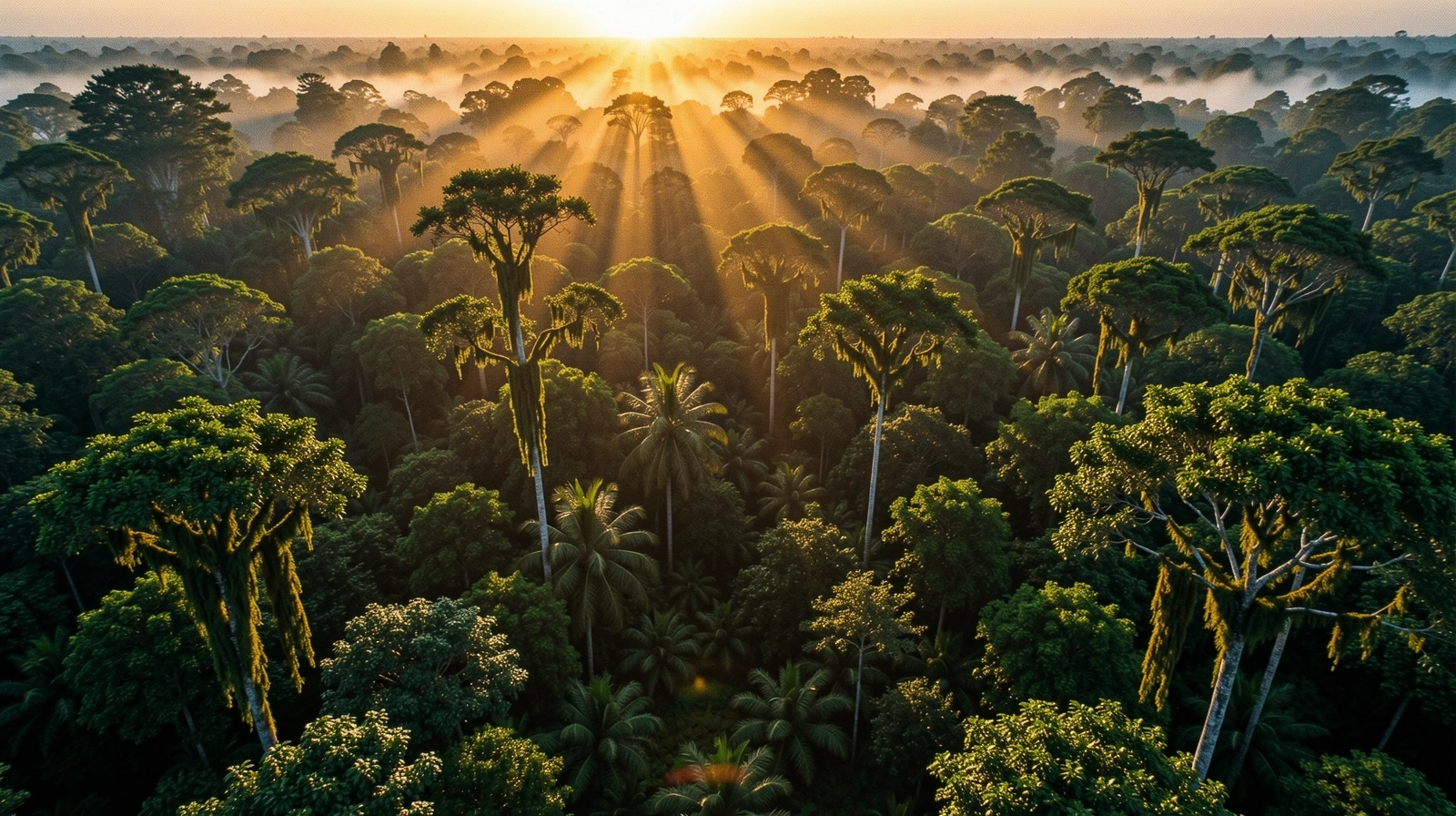 Indonesian Rainforest Canopy